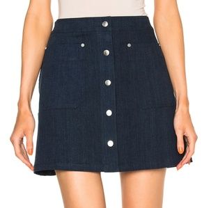 Rag & Bone Denim Siggy Skirt